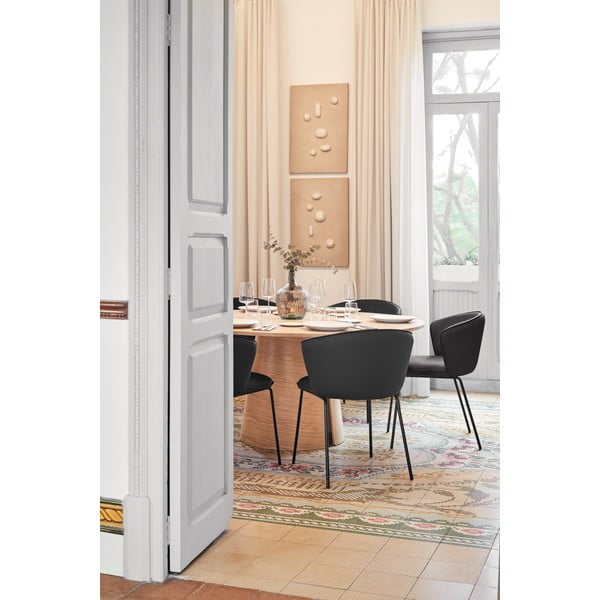 Mustad söögitoolid 2-st komplektis Add - Teulat-image-2