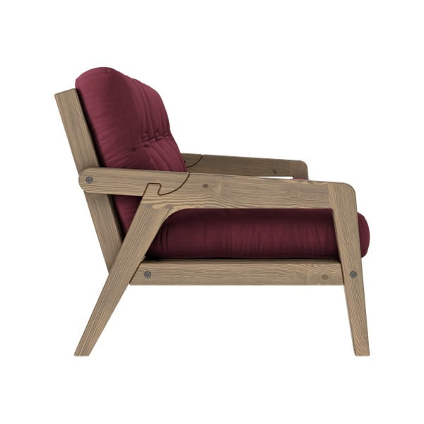 Punane diivanvoodi 204 cm Grab - Karup Design-image-4