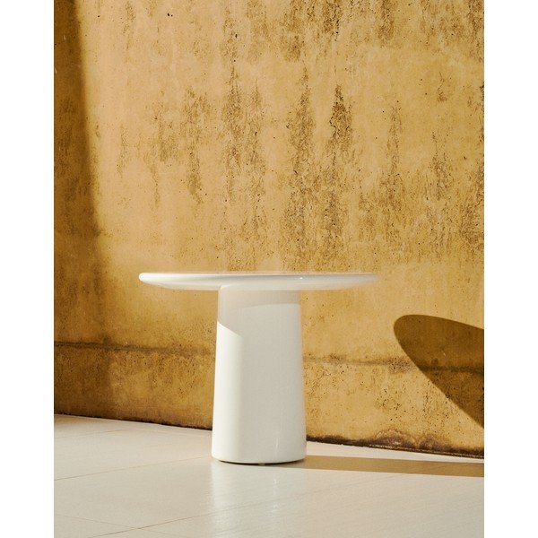 Betoonist ümmargune aia diivanilaud ø 65 cm Albanella - Kave Home-image-1