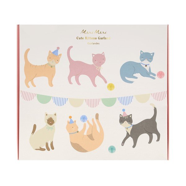 Garland Cute Kittens - Meri Meri-image-2
