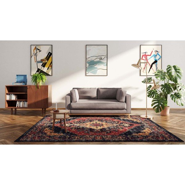 Helepruun sametist diivan 192 cm Celerio - Ame Yens-image-3