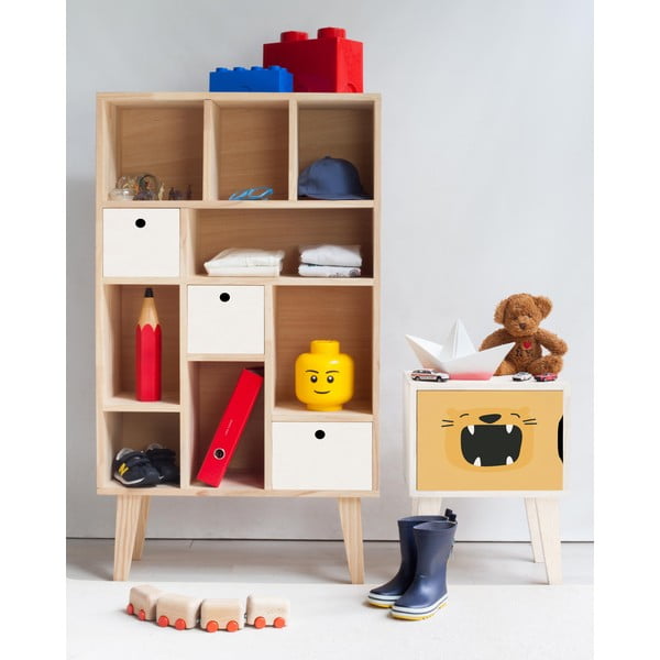 Laste puidust öökapp Roar Roor - Little Nice Things-image-1