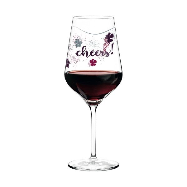 Sklenice na červené víno z křišťálového skla Ritzenhoff Lenka Kuhnertova, 580 ml