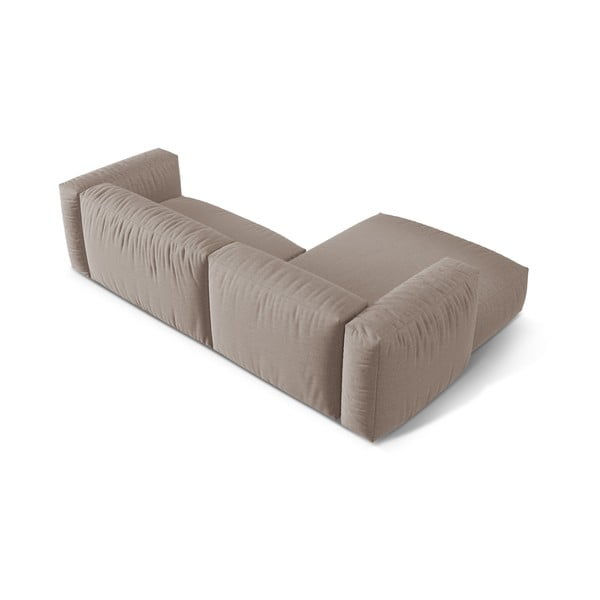 Beež modulaarne nurgadiivan (vasak nurk) Martina - Micadoni Home-image-4