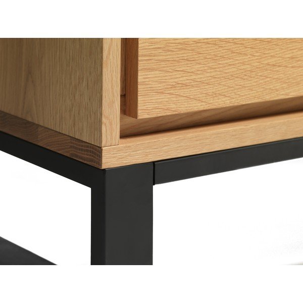 Tammepuust telerilaud naturaalses värvitoonis 170x55 cm Livorno - Unique Furniture-image-1