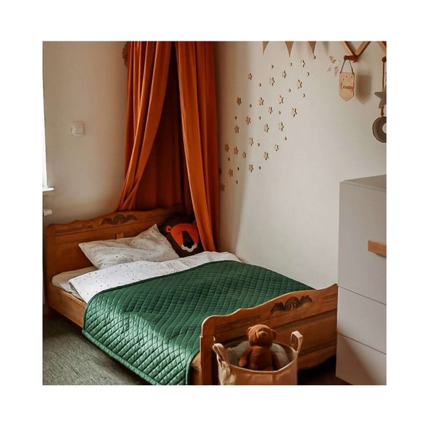 Tepitud beebivoodi 160x100 cm Posh Velvet - Yellow Tipi-image-1