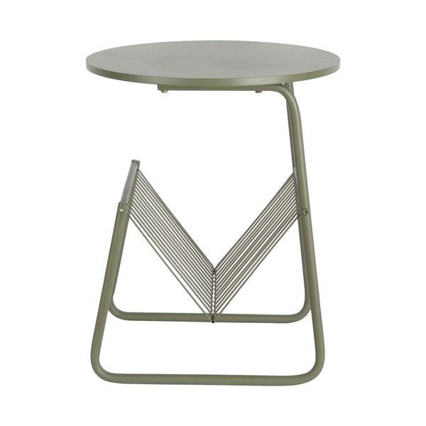 Metallist ümmargune abilaud ø 40 cm Riqueza Revista - Leitmotiv-image-3