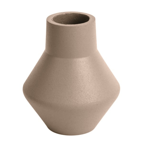 Béžová váza PT LIVING Nimble Angled, ⌀ 9 cm