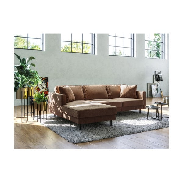 Jílově pruun nurgas diivan , paremas nurgas Kobo - MESONICA-image-3