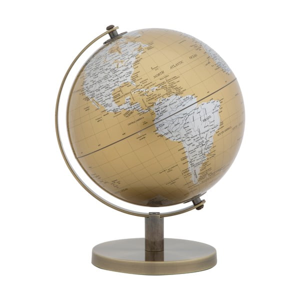Lauakaunistus kuldse hõbedaga Globe, kõrgus 28 cm - Mauro Ferretti
