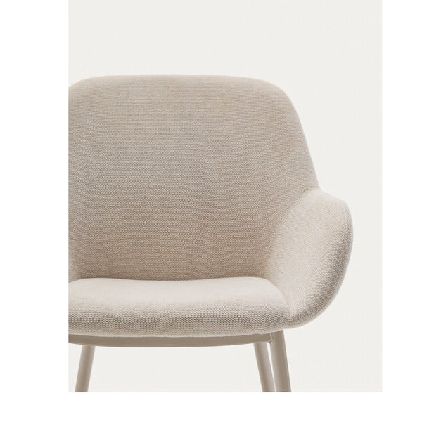 Kreem söögitool Konna - Kave Home-image-1