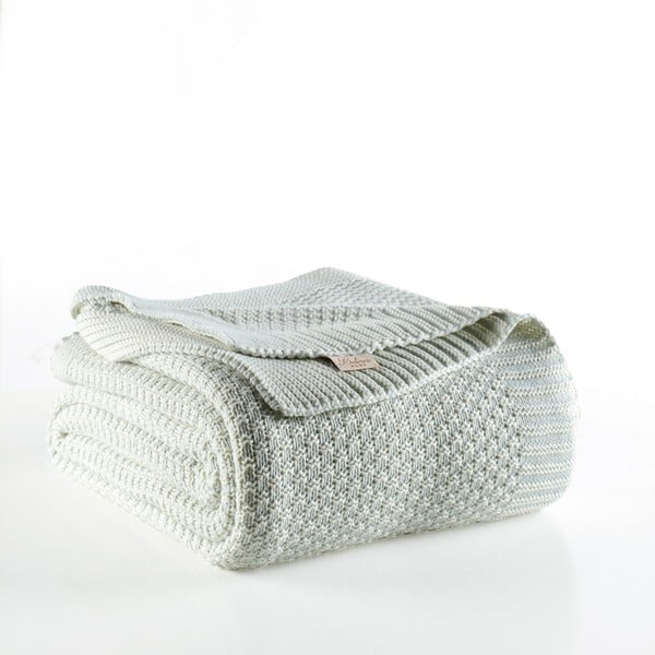 Piparmündi sinine voodipesu puuvillase Silvi, 220 x 240 cm - Homemania Decor-image-1