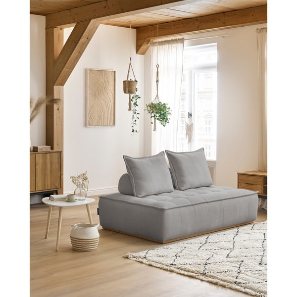 Helehall buklee kangast diivan 175 cm Elisa - Bobochic Paris-image-1