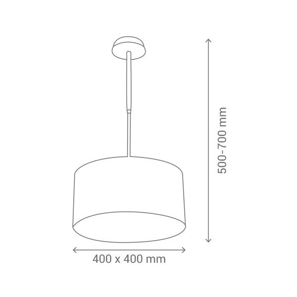 Bílé závěsné svítidlo SULION Circles-image-1
