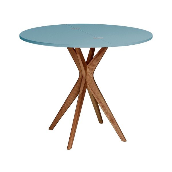 Ümmargune kokkupandav söögilaud 45x90 cm Jubi - Ragaba-image-2