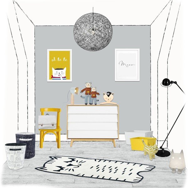 Laste vaip , 80 x 150 cm Charlie - Nattiot-image-1