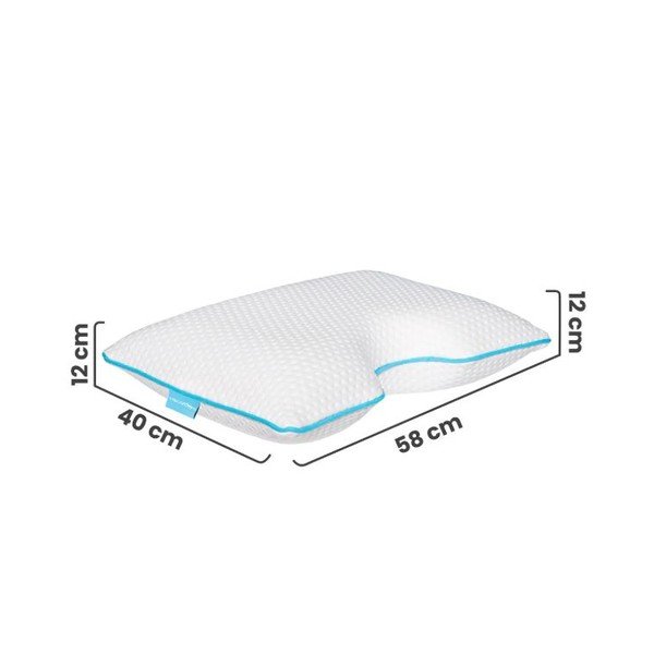 Anatoomiline padi mäluvahutäidisega 40x58 cm - Mila Home-image-2