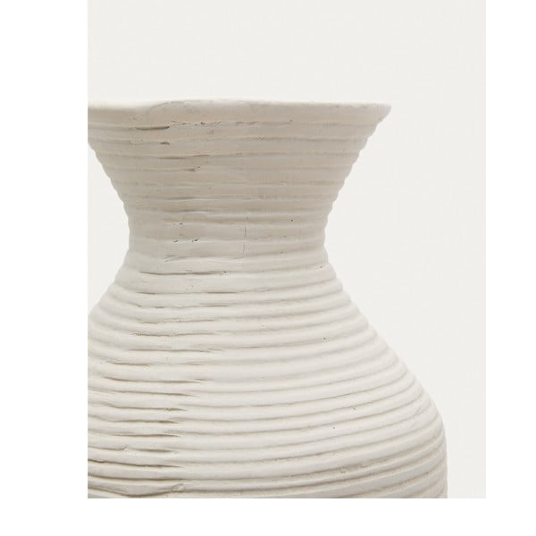 Kreem kõrge vaas (kõrgus 72 cm) Pria - Kave Home-image-2