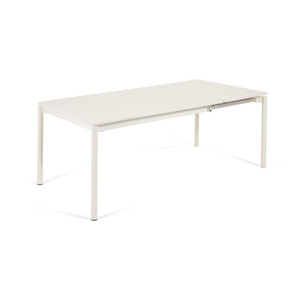 Valge alumiiniumist aialaud , 140 x 90 cm Zaltana - Kave Home-image-2