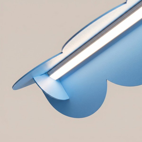 Helesinine alumiiniumist LED-rippvalgusti BISCUIT - Thoro-image-3