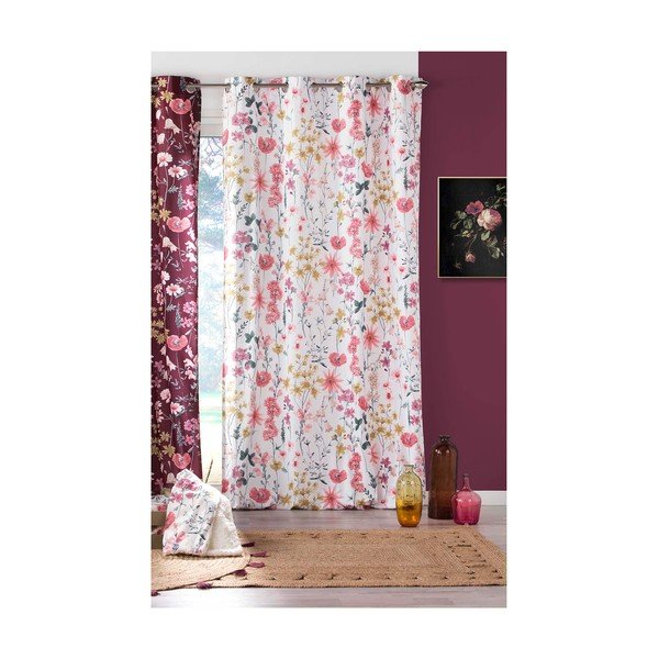 Sametist kardin 140x240 cm Florabella - douceur d'intérieur-image-3