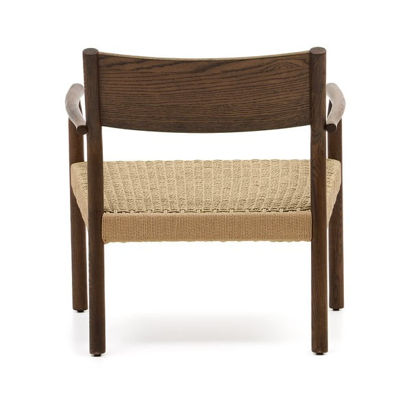 Puiduvärvi kootud tugitool Yalia - Kave Home-image-4