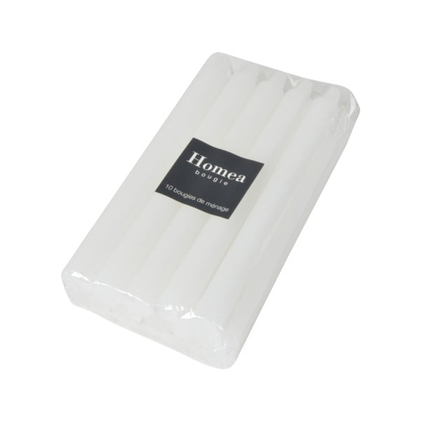 Küünlad 10 tk komplektis põlemisaeg 7 h - Homéa-image-1