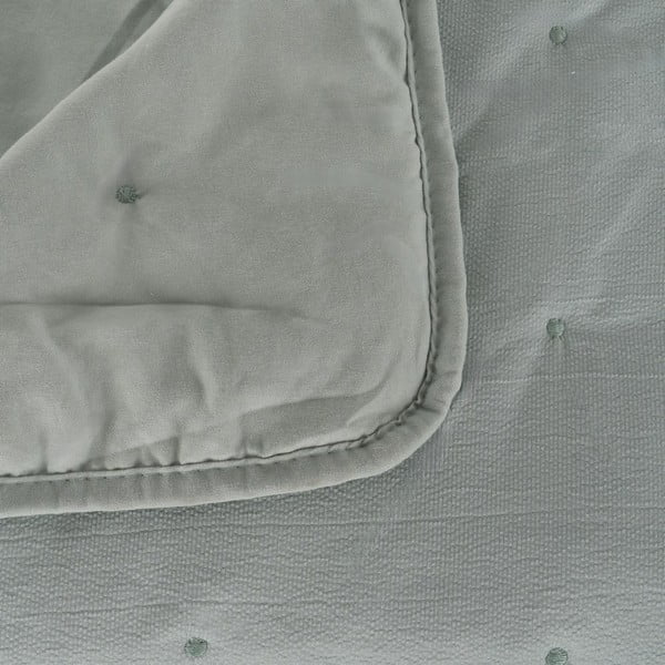 Hallikasroheline tepitud voodikate 230x280 cm - Ixia-image-1