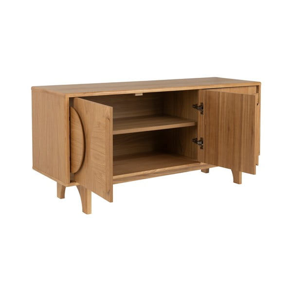 Tammepuidust madal kapp 120x58 cm Groove - Zuiver-image-3