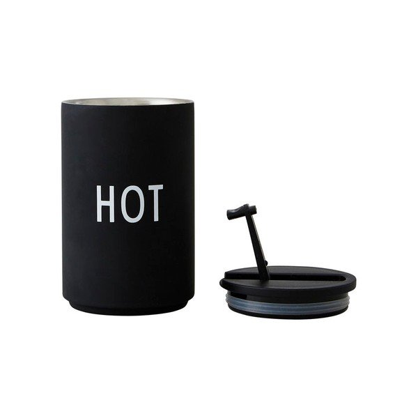 Must reisikruus, 350 ml Hot - Design Letters-image-2