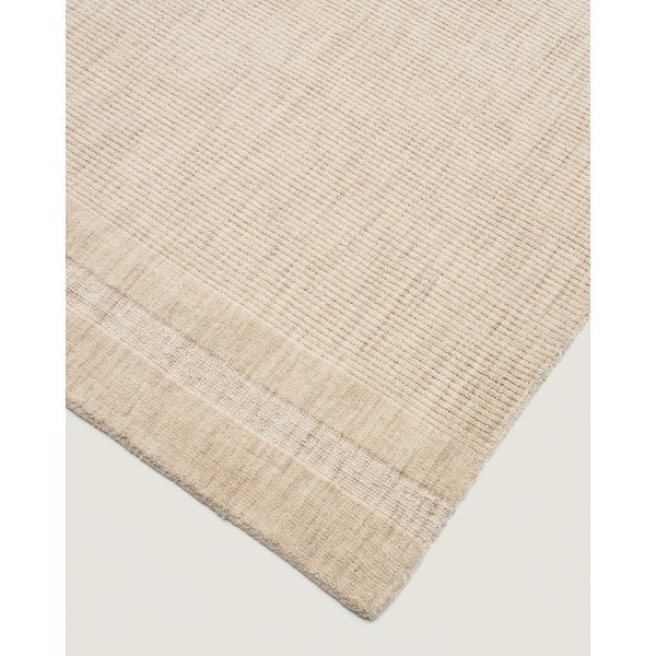 Kreem käsitsi kootud villane vaip 160x230 cm Dalena - Kave Home-image-3