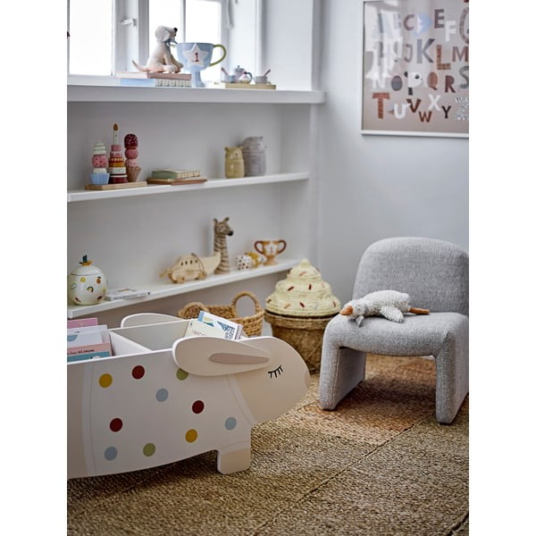 Mererohust laste mänguasjakorv ø 28x41 cm Cillie - Bloomingville Mini-image-2