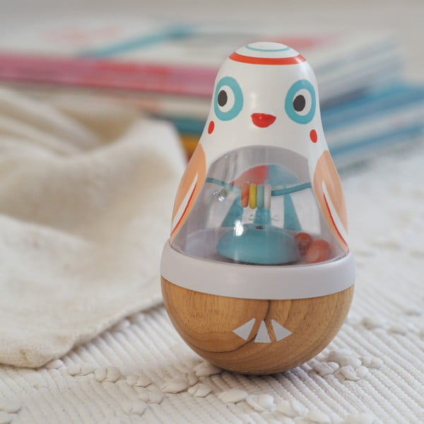 Beebi kiigutav mänguasi Snowman - Djeco-image-2