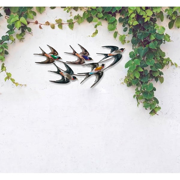Metallist aiakaunistus Swallows - Garden Pleasure-image-1