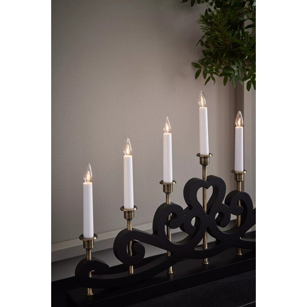 Must jõulumotiividega valguskaunistus Nightfall - Markslöjd-image-2