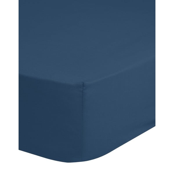 Tumesinine puuvillane elastne lina , 90 x 200 cm - Good Morning-image-1