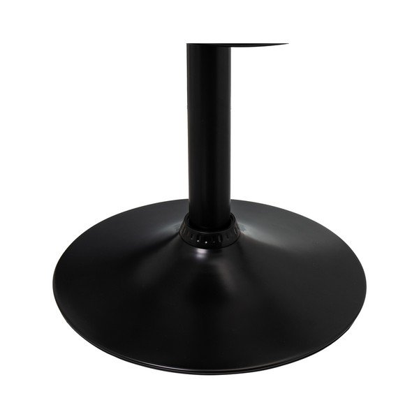 Mustad kunstnahast reguleeritava kõrgusega baaritoolid 2tk komplektis (istme kõrgus 72 cm) - Casa Selección-image-4