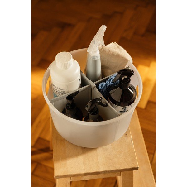 Pöörlev plastikust vannitoa organisaator - Casa De Engel-image-3