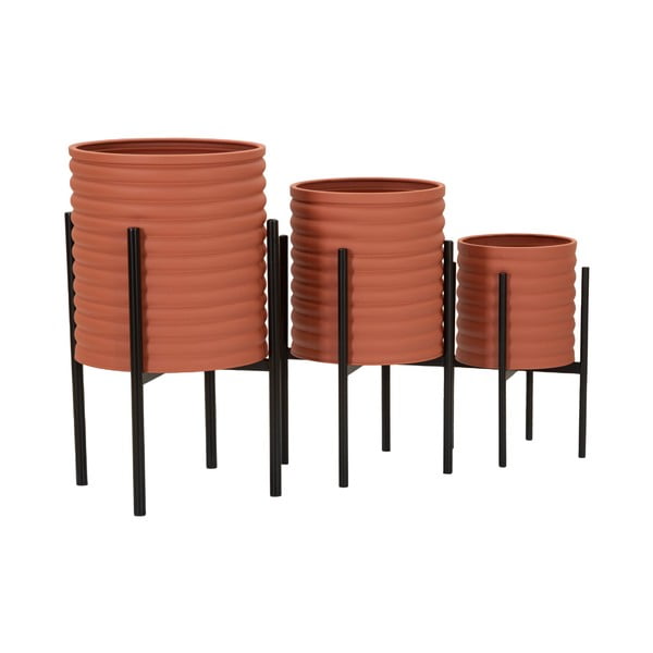 Metall lillepoti katted komplektis  3 tk ø 36 cm Milly – Mauro Ferretti-image-3