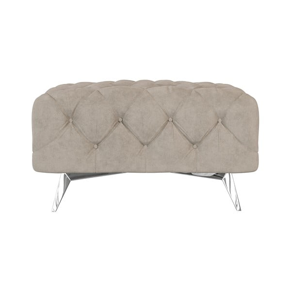 Hall-beež sametist jalatugi Chelsea – Ropez