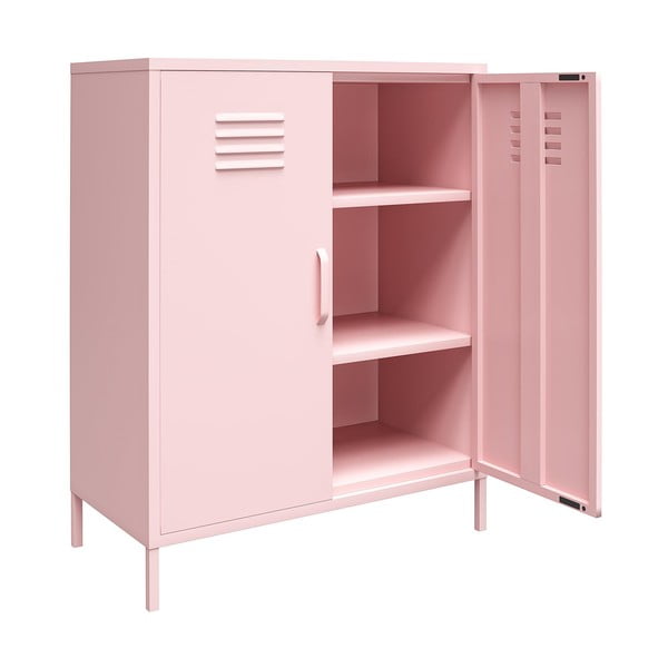 Roosa metallkapp 80x101 cm Cache - Novogratz-image-3