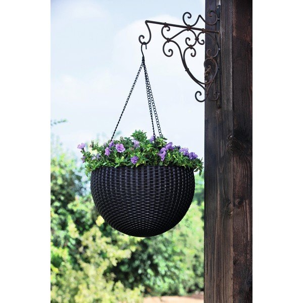 Plastikust rippuv lillepott ø 35 cm Hangingsphere - Keter-image-1