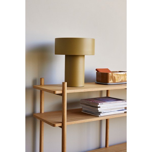 Khaki värvi laualamp (kõrgus 37 cm) Aki - Hübsch-image-1