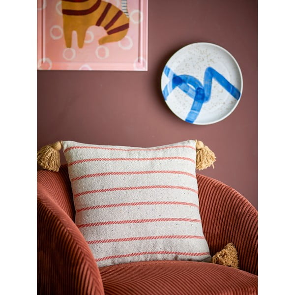 Taaskasutatud puuvillast dekoratiivpadi 45x45 cm Eviaya - Bloomingville-image-2