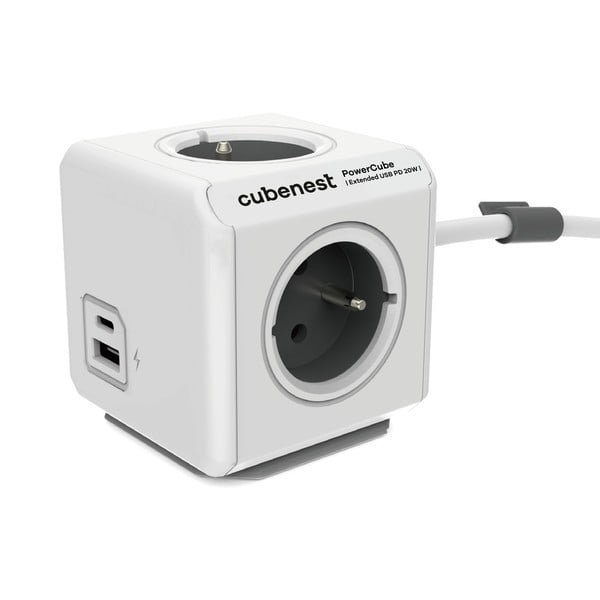 Pistikupesa PowerCube Extended USB - Cubenest