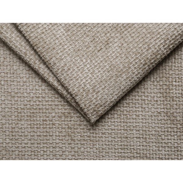 Beež polsterdatud üheinimesevoodi ilma peatsita 90x200 cm Whale - Micadoni-image-3