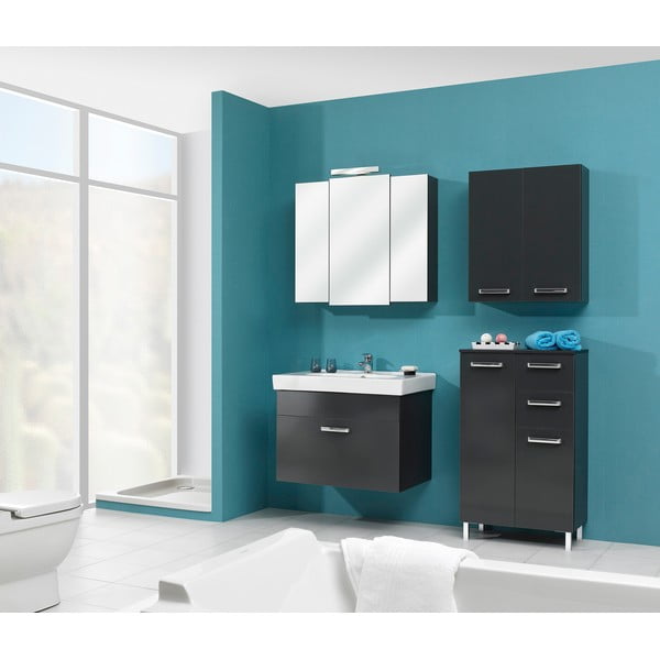 Tumehall rippuv vannitoakapp 60x70 cm Set 311 - Pelipal-image-1