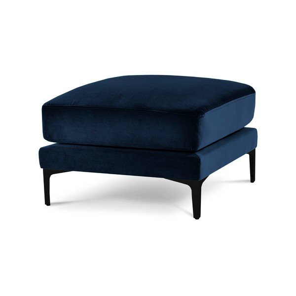 Mereväe sinine sametne sametist turvatoolik Harmony - Kooko Home-image-2