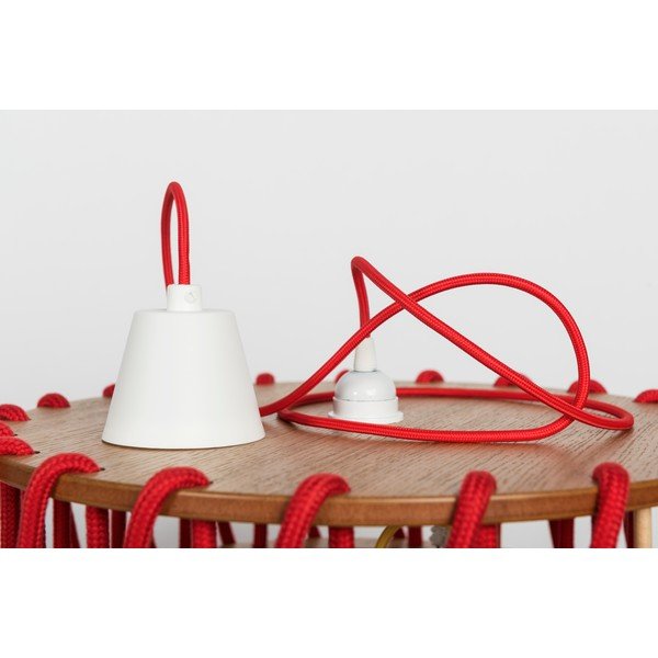 Červené stropní svítidlo EMKO Macaron, ø 45 cm-image-3