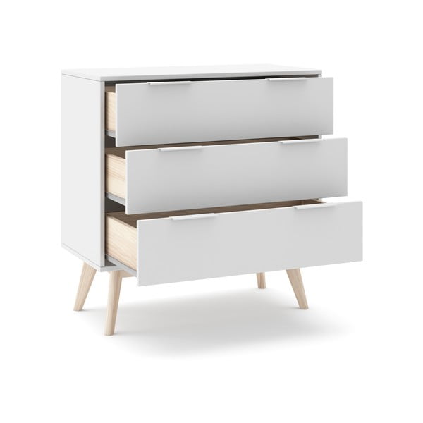 Valge madal kapp 80x83 cm Campus - Marckeric-image-4